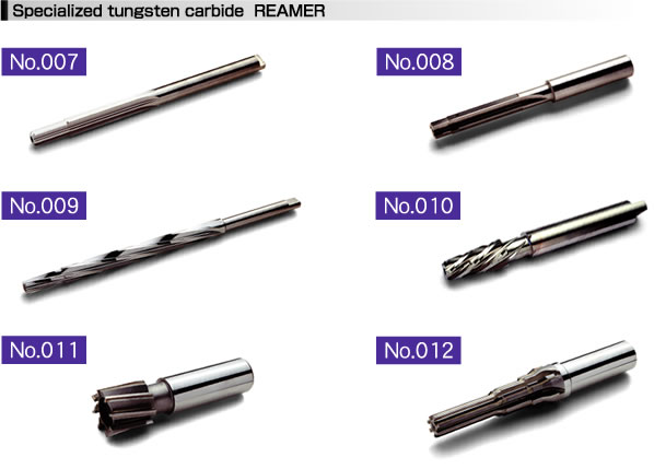 Specialized tungsten carbide reamer