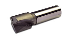 Tungsten Carbide-tipped Straight 2-flute End-mill　SLEE