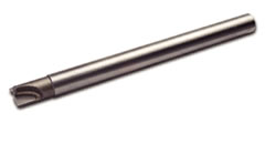 Tungsten Carbide-tipped Straight Extra-long-shank 2-flute End-mill　XLS-SLE